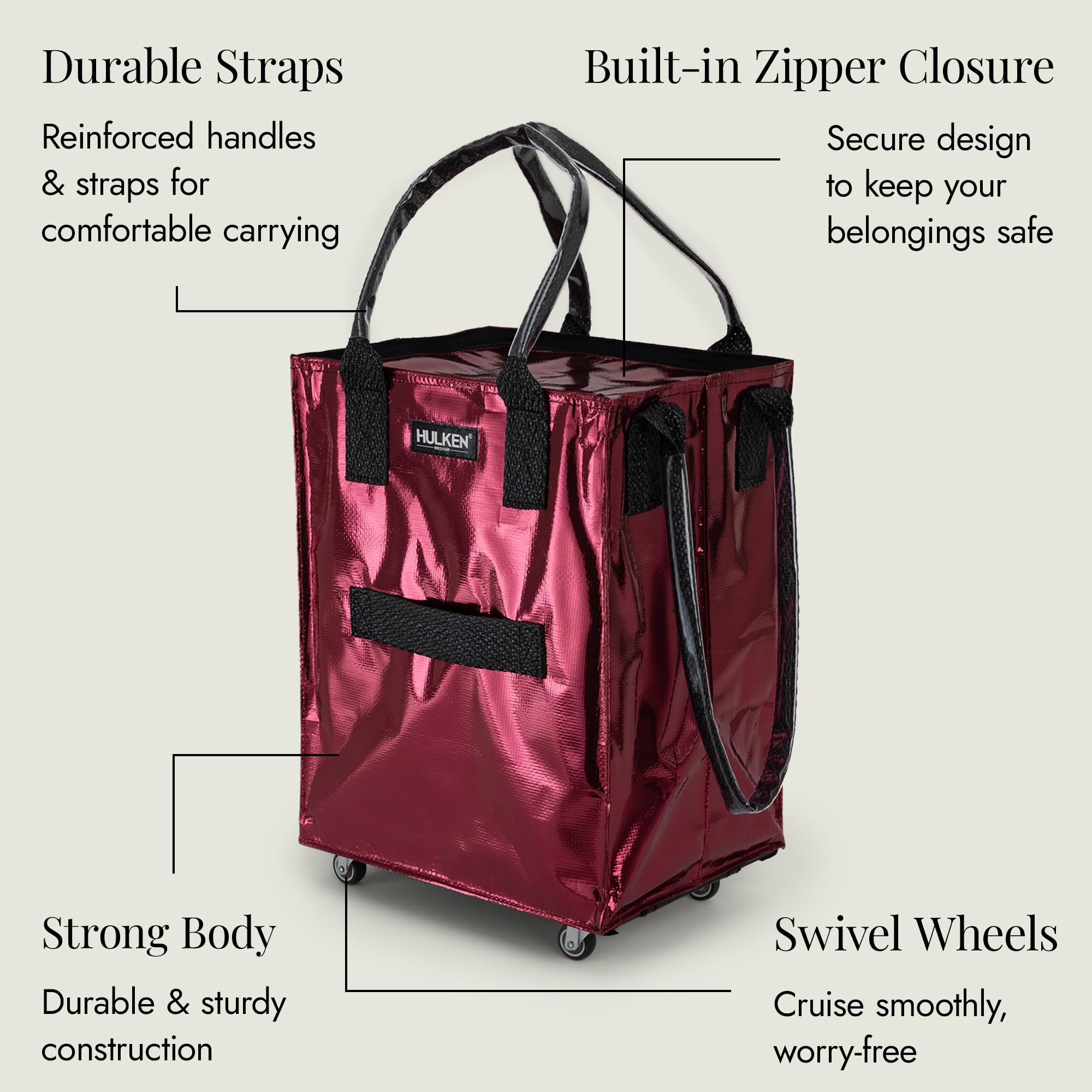 小物 Supreme x Hulken Rolling Tote Bag Fall/Winter 2024 Preview – Supreme